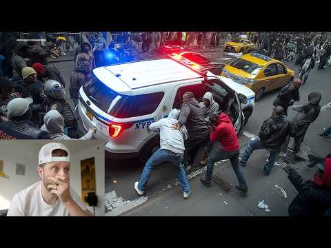 Migrants Just Attacked Police in Times Square...