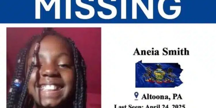 13-Year-Old Missing from Altoona