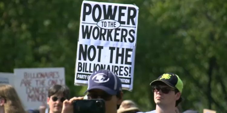 Thousands Rally Across Central North Carolina for May Day 2025