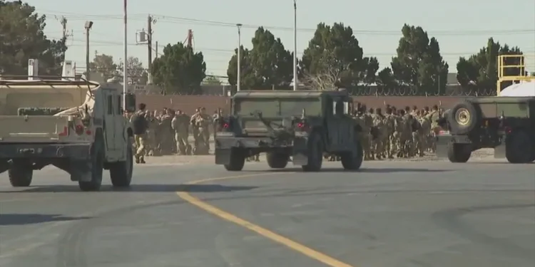 U.S. Border: Soldiers Now Authorized to Detain Migrants