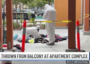 Man Allegedly Throws Girlfriend Head-First Off Third-Story Balcony in San Diego