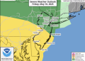 N.J. weather: Hail and Isolated Tornado Possible as Thunderstorm Threat Grows Friday