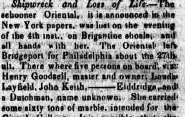 Mystery Solved: Bones Found on N.J. Beaches Identified as 19th Century Ship Captain