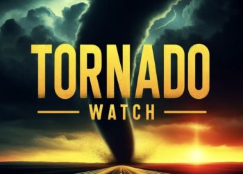 Texas Tornado Watch Extended: Southeast Counties on Alert Until 8 p.m. Tuesday