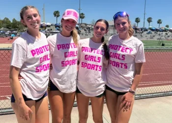 California Track Athlete Briefly Poses on 1st-Place Podium After Losing to Trans Athlete, Receives Praise