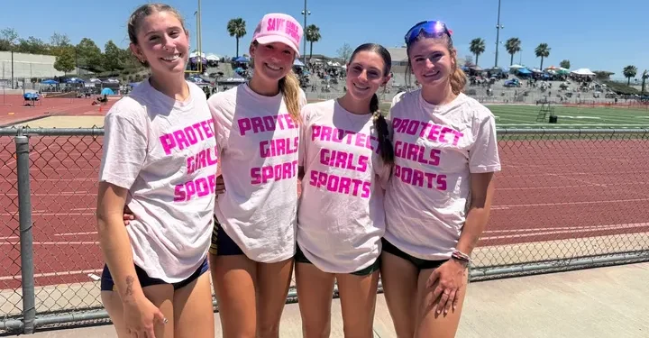 California Track Athlete Briefly Poses on 1st-Place Podium After Losing to Trans Athlete, Receives Praise